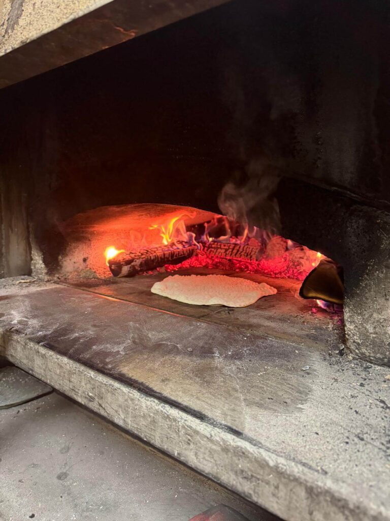 Tunnbröd bakning Café Kullstabacken